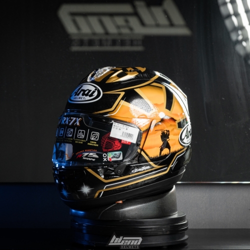 Nón Arai Rx7x Spirit Gold