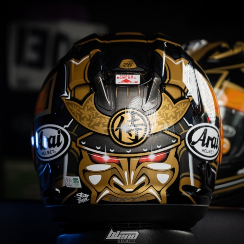 Nón Arai Rx7x Spirit Gold