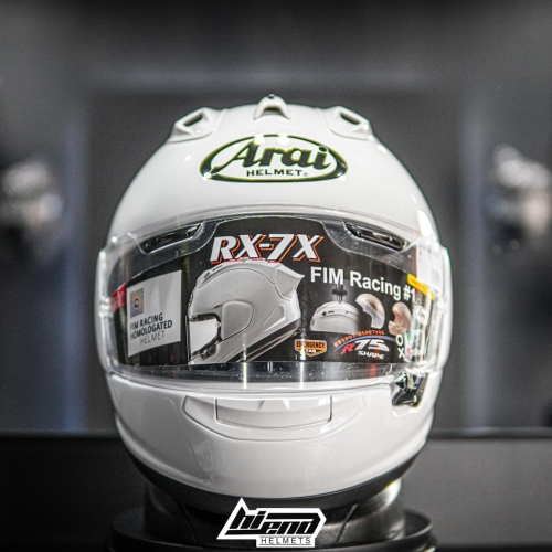 Nón Arai Rx7x FIM Trắng