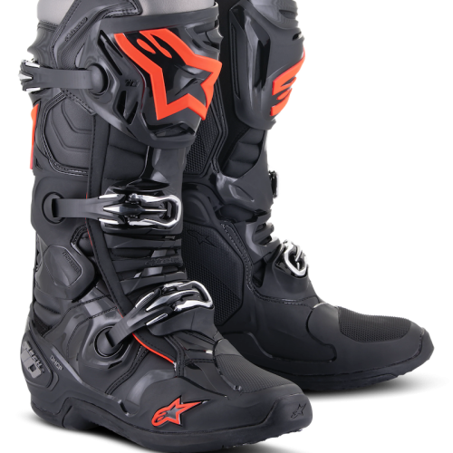 Giày Alpinestars Tech 10 Đen Đỏ Cam