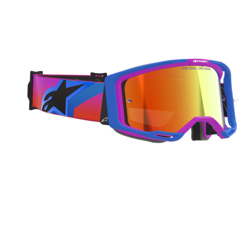 Goggle Alpinestars Vision 8 Corp Tím Xanh