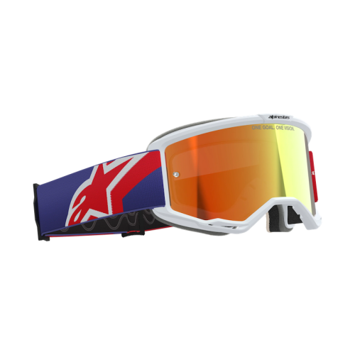 Goggle Alpinestars Vision 5 Corp Đỏ Trắng 