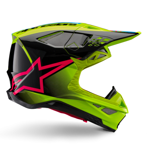 Nón MX Supertech M10 Unite Neon