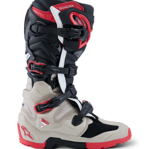 Giày Alpinestars Tech 7 Enduro Nâu Đen Đỏ