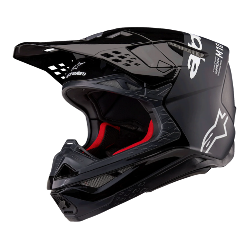 Nón MX Supertech M10 Flood Đen Nhám