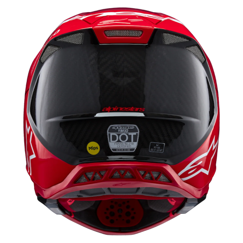 Nón MX Supertech M10 Flood Đỏ