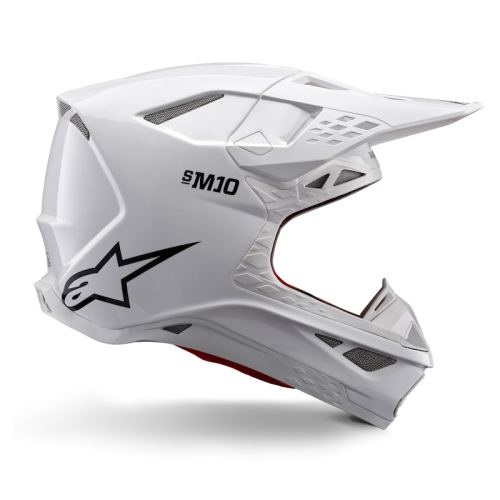 Nón MX Supertech M10 Trắng Carbon