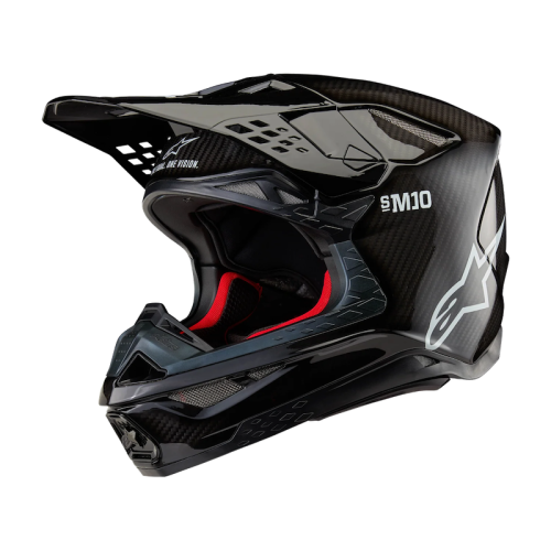 Nón MX Supertech M10 Đen Carbon