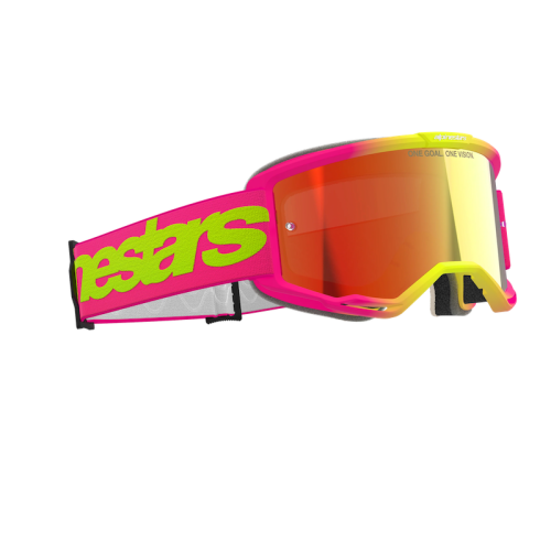Goggle Alpinestars Vision 5  Wordmark Hồng Vàng