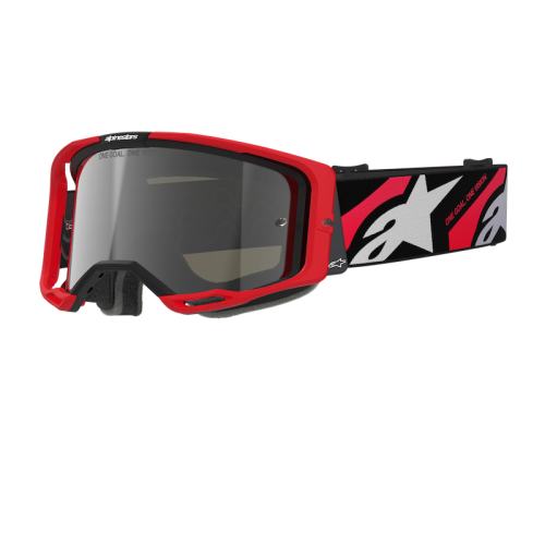 Goggle Alpinestars Vision 8 Luar Đỏ Đen