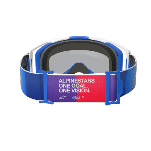 Goggle Alpinestars Vision 8 Corp Trắng Xanh