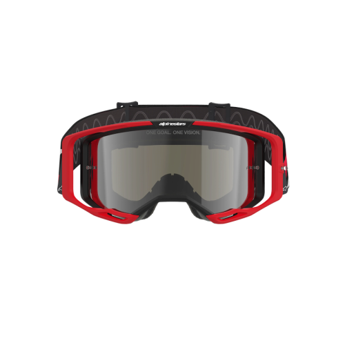 Goggle Alpinestars Vision 8 Luar Đỏ Đen