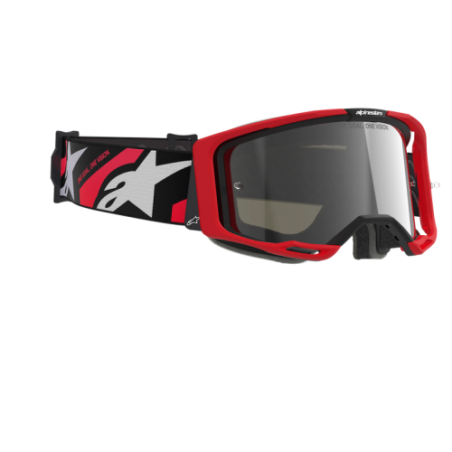 Goggle Alpinestars Vision 8 Luar Đỏ Đen