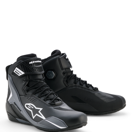 Giày Alpinestars Faster 4 Drystar® Đen Xám Trắng