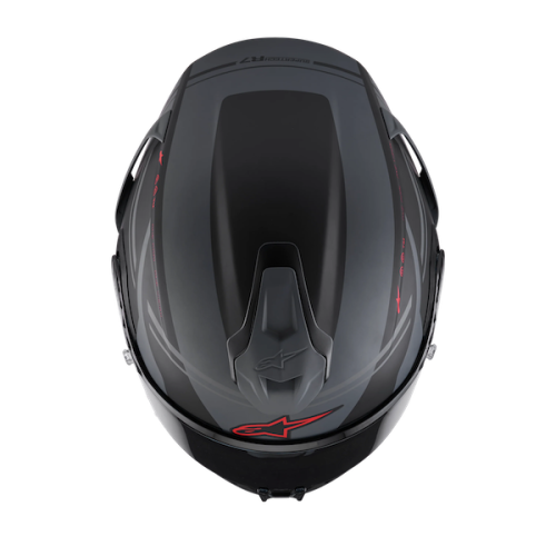 Nón Alpinestars Supertech R7 A-Core Đen Xám