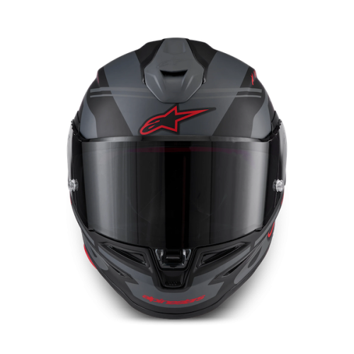 Nón Alpinestars Supertech R7 A-Core Đen Xám