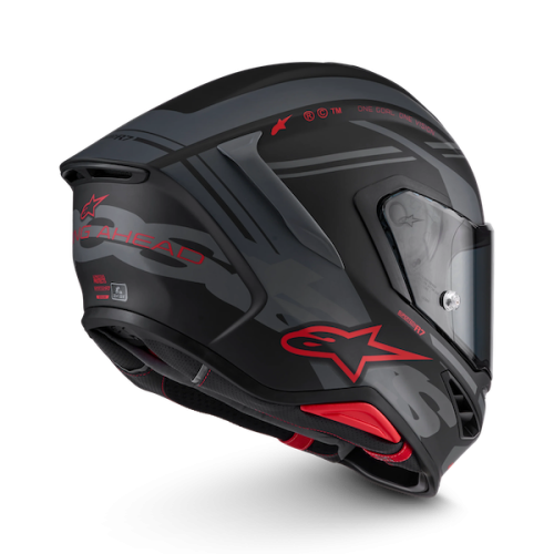Nón Alpinestars Supertech R7 A-Core Đen Xám