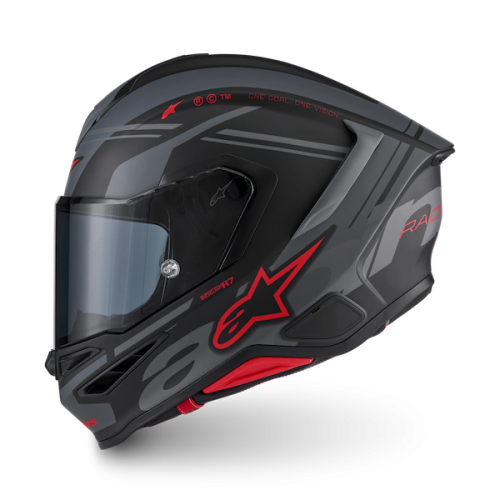 Nón Alpinestars Supertech R7 A-Core Đen Xám