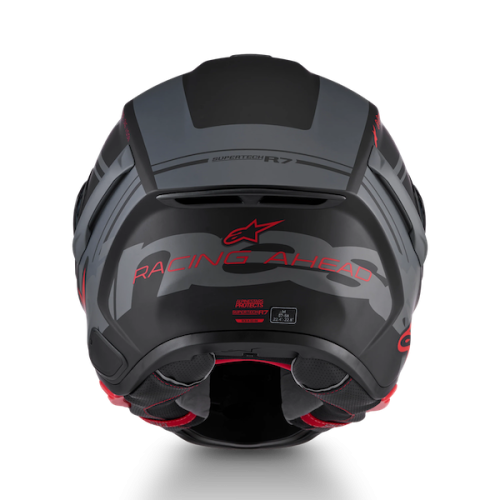 Nón Alpinestars Supertech R7 A-Core Đen Xám