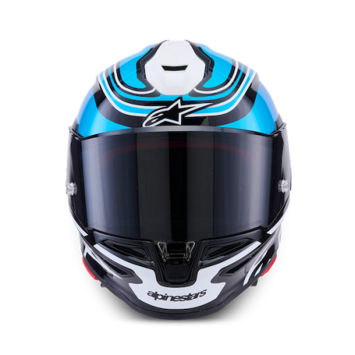 Nón Alpinestars Supertech R7 Zeal Xanh Tím