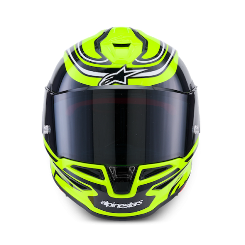 Nón Alpinestars Supertech R7 Zeal Vàng Neon