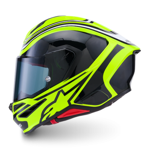 Nón Alpinestars Supertech R7 Zeal Vàng Neon