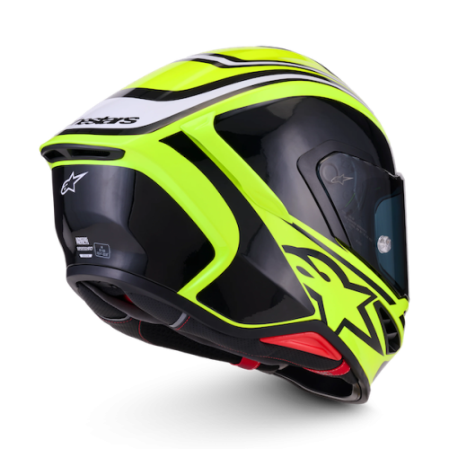 Nón Alpinestars Supertech R7 Zeal Vàng Neon