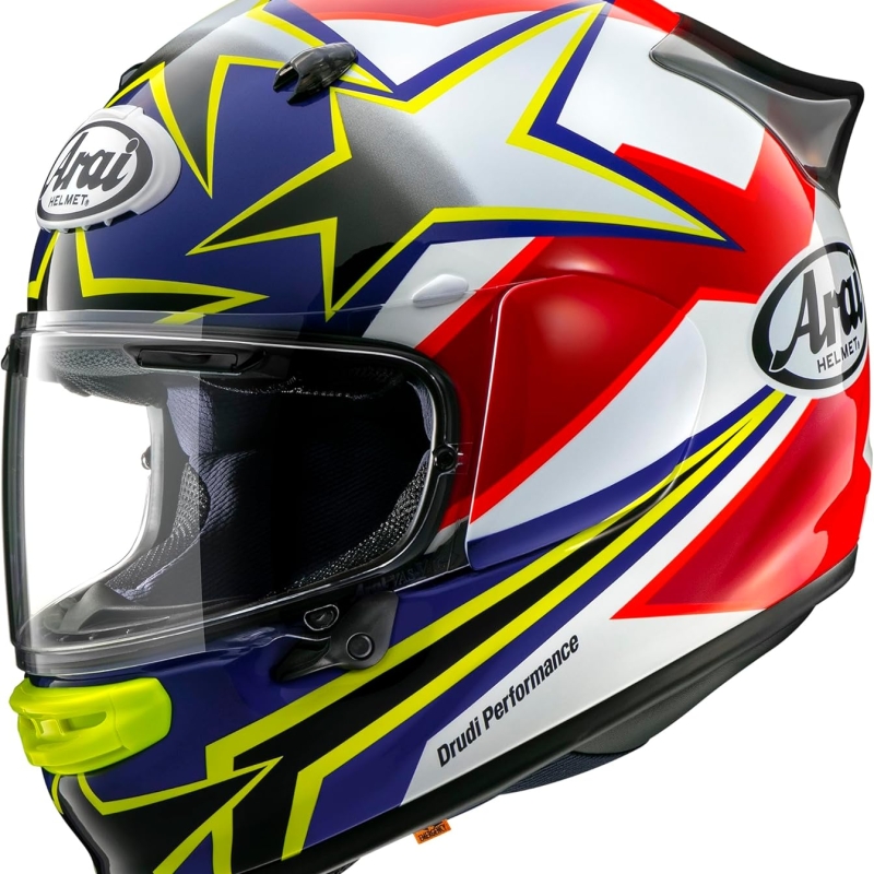 Nón Arai Astro GX STAR & STRIPE Trắng Đỏ