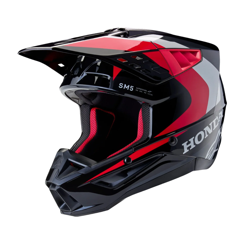 Nón MX Supertech M5 Honda Đen