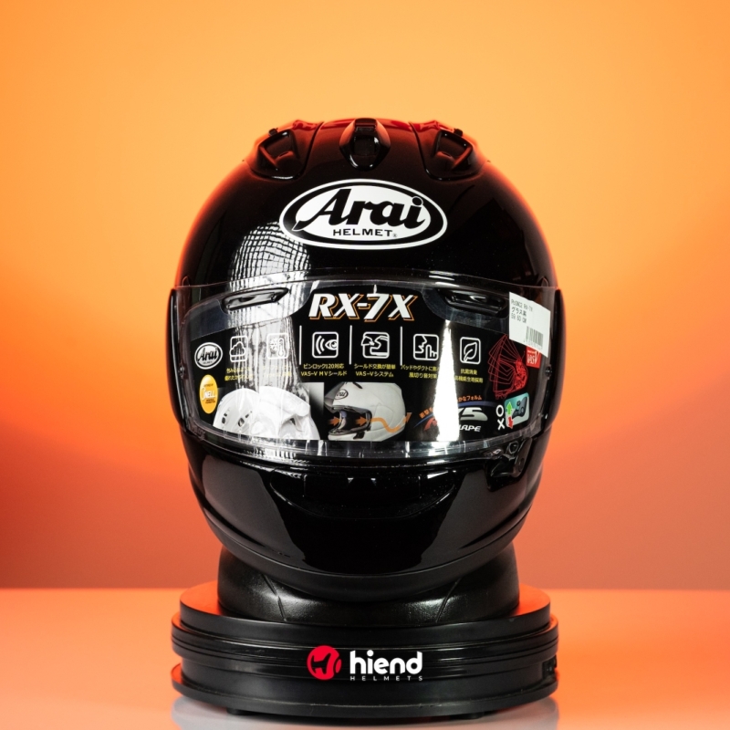 Nón Arai Rx7x Đen Bóng