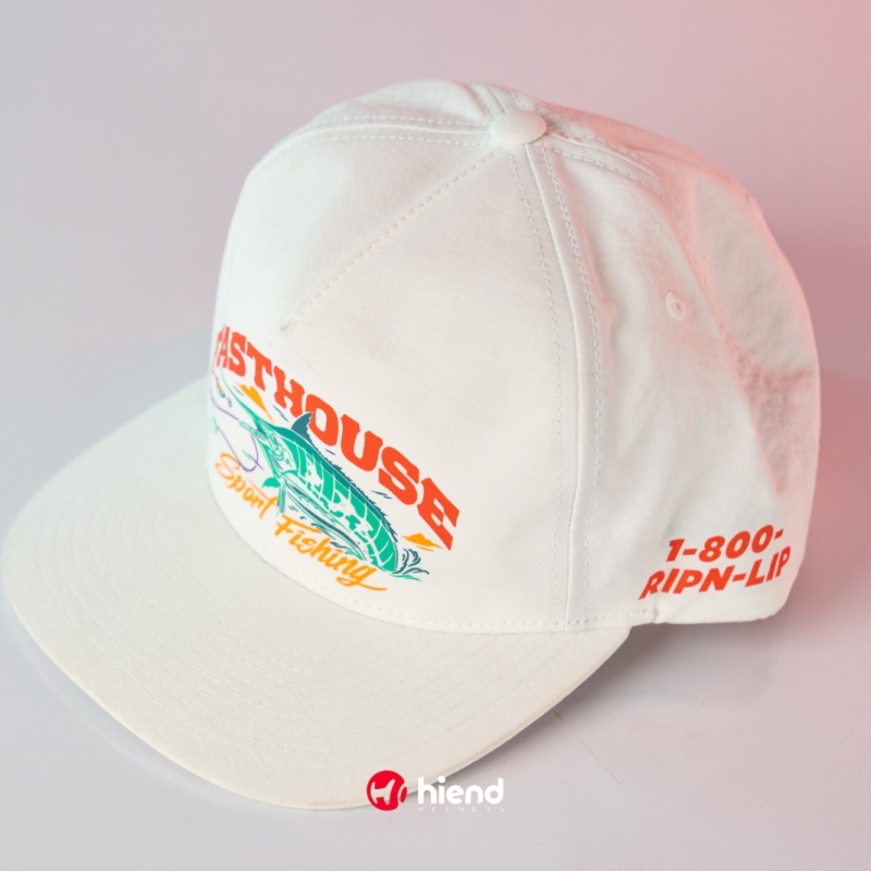 Nón Snapback Fasthouse Fish Trắng