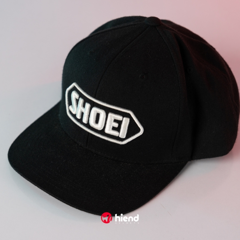 Nón Snapback Shoei Đen
