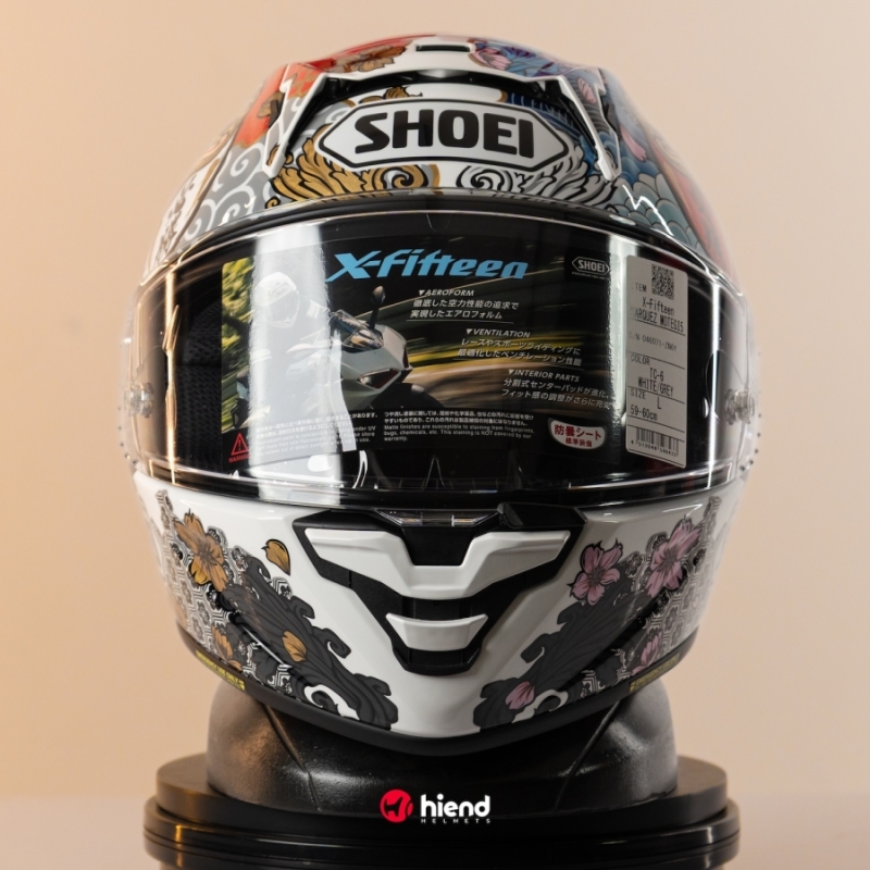 Nón Shoei X15 Motegi V Trắng