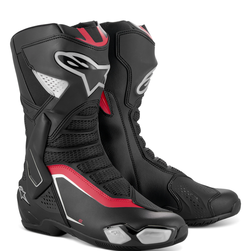 Giày SMX-6 V3  Đen Đỏ  Bạc