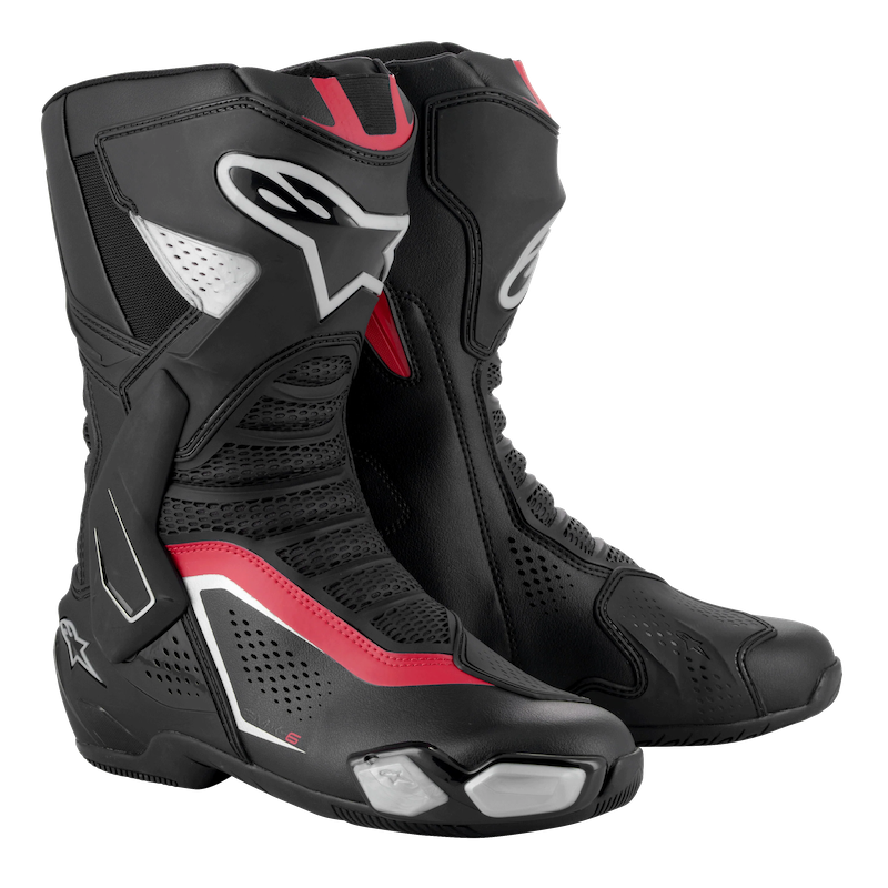 Giày SMX-6 V3 Vented Đen Đỏ Bạc