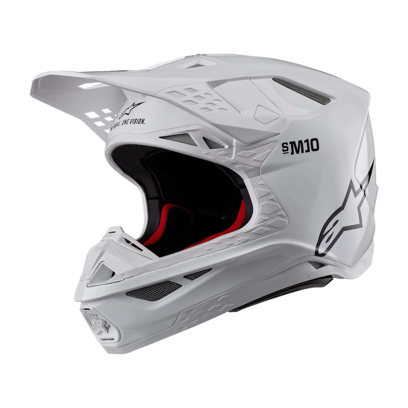 Nón MX Supertech M10 Trắng Carbon