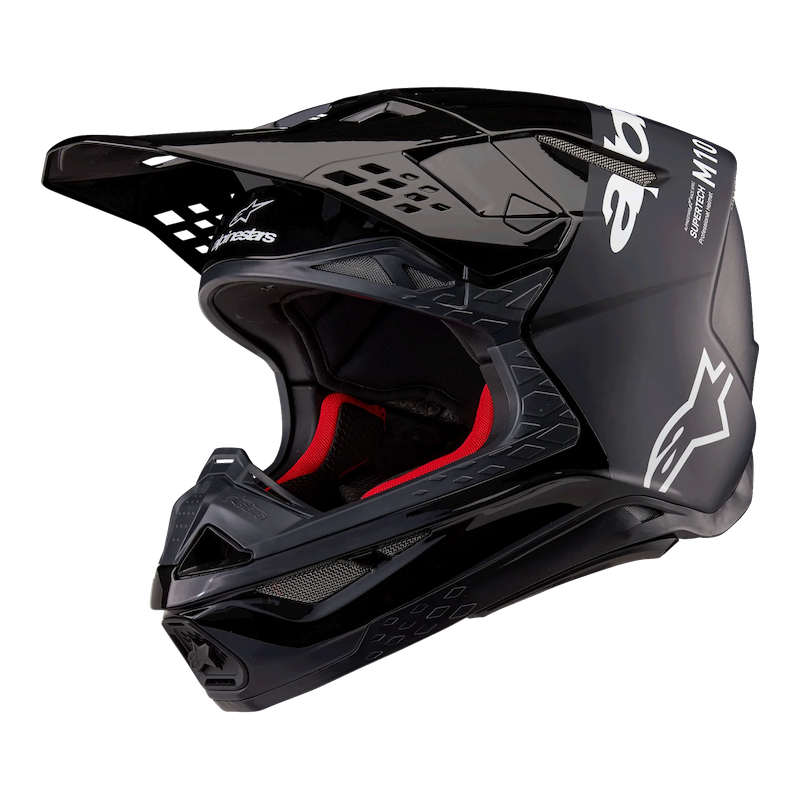 Nón MX Supertech M10 Flood Đen Nhám