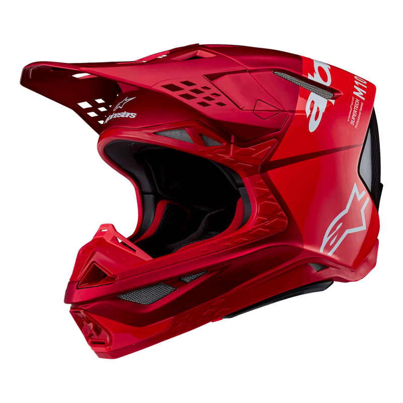 Nón MX Supertech M10 Flood Đỏ