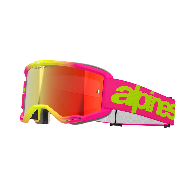 Goggle Alpinestars Vision 5  Wordmark Hồng Vàng