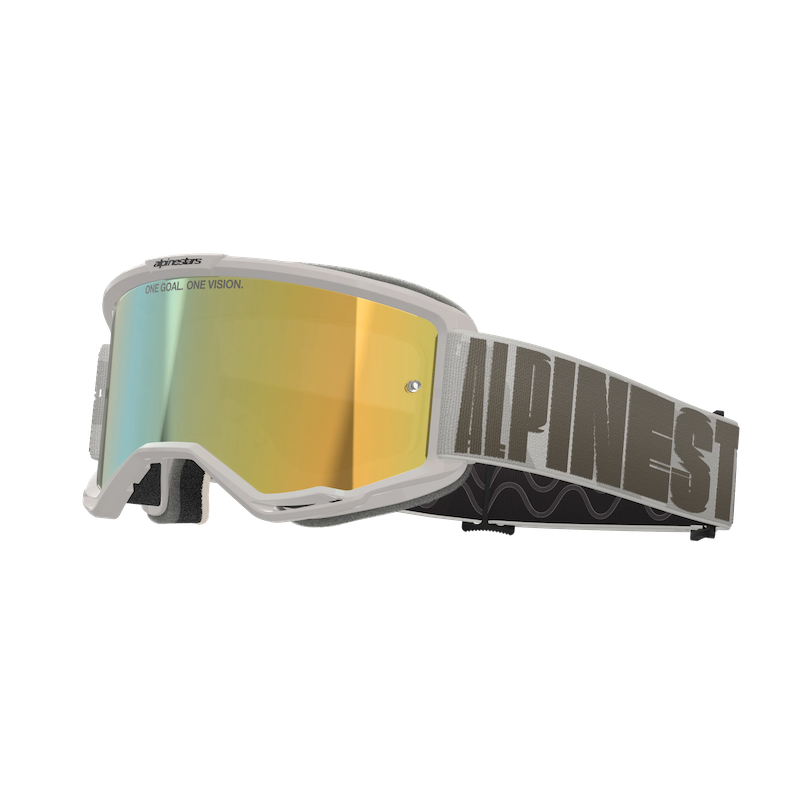 Goggle Alpinestars Vision 5 Hollow Bạc