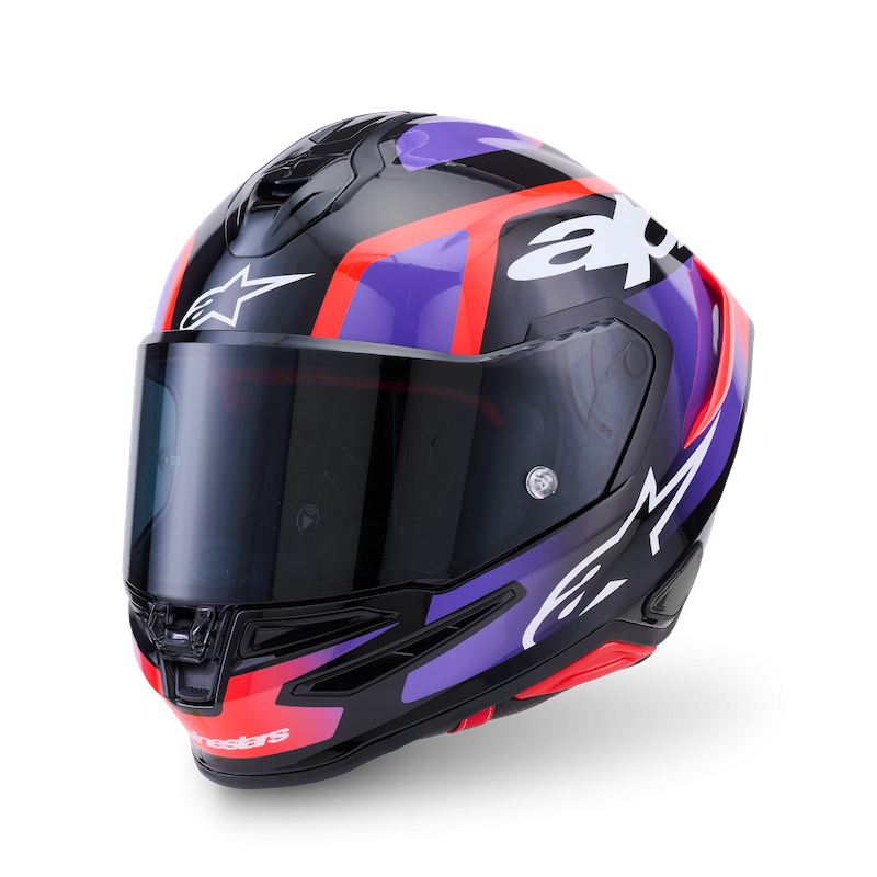 Nón Alpinestars Supertech R7 Lumen Tím