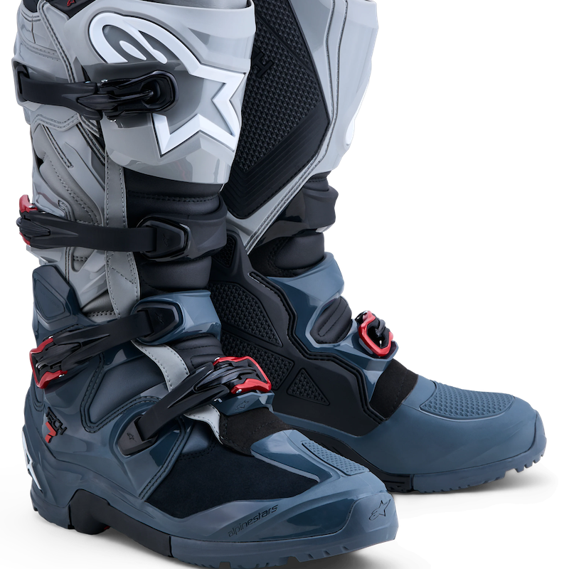 Giày Alpinestars Tech 7 Enduro Xanh Xám Đậm Drystar