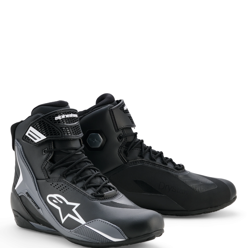 Giày Alpinestars Faster 4 Drystar® Đen Xám Trắng