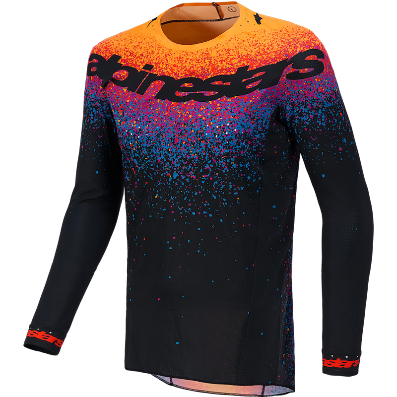 Áo MX  Supertech Cam Đen Vũ Trụ *Limited*